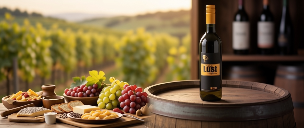 Image Pallhuber, desire for enjoyment, WHITE, dry.